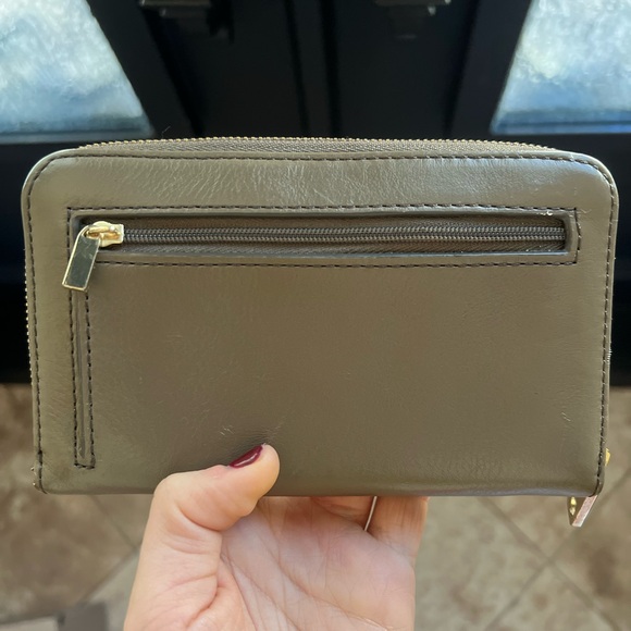 Fossil Gray Leather Wallet - Picture 3 of 5